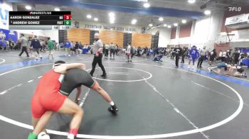 120 lbs Champ. Round 4 - Andrew Gomez, Porterville vs Aaron Gonzalez, Mater Dei