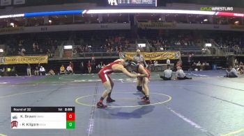 184 lbs Round Of 32 - Kyle Brown, Southern New Hampshire University vs Richard Kilgore, University Of Nevada - Las Vegas