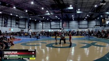 50 lbs Semifinals (4 Team) - Emily Kerrigan, PIT BULL WRESTLING ACADEMY vs Samson Drane, GREAT NECK WC - GOLD