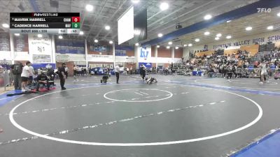 106 lbs Cons. Semi - Mavrik Harrell, Chaminade vs Cadence Harrell, Mayfair