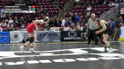 148 lbs Consi 5 - Natalie Deutsch, Parkland-G vs Giada Campanella, Pine-Richland-G