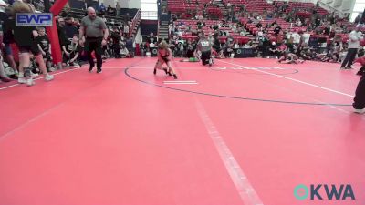 50 lbs Semifinal - Gabriel Dugan, Top Guns 11u vs Everlee Henderson, Standfast 11u