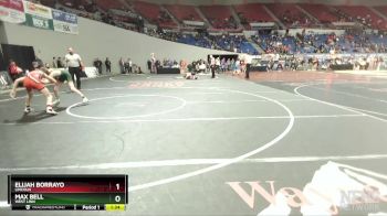 6A-106 lbs Champ. Round 1 - Max Bell, West Linn vs Elijah Borrayo, Lincoln