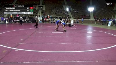 1-5A 132 Quarterfinal - Ma`liyah Benson, Escambia County vs Maci Davis, Reeltown