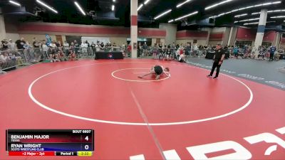 150 lbs Champ. Round 1 - Benjamin Major, Texas vs Ryan Wright, Scots Wrestling Club