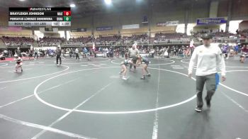 101 lbs Rr Rnd 3 - Brayleigh Johnson, Maize WC vs Persayus Lorenzo DeHerrera, Duran Elite
