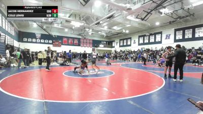 146 lbs Champ. Round 1 - Jacob Hernandez, El Dorado High School vs Cole Lewis, RBWC (Rancho Bernardo Wrestlin
