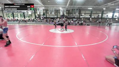 96 lbs Rr Rnd 3 - Enzo Canonizado, Nova Wrestling Club vs Aethan Gozun, Legend Wrestling Club