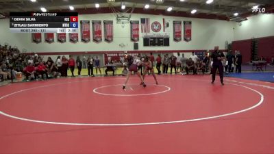 131 lbs 3rd Place Match - Devin Silva, Fresno City College vs Zitlali Sarmiento, Mt. San Antonio College