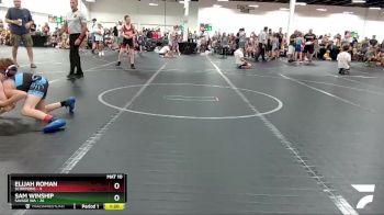 76 lbs Round 3 (8 Team) - Sam Winship, Savage WA vs Elijah Roman, Scorpions