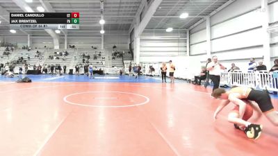 106 lbs Consi Of 64 #1 - Daniel Candullo, CT vs Jax Brentzel, PA