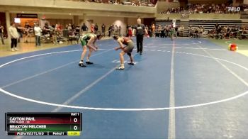 120 lbs Cons. Round 1 - Cayton Pahl, Pine Island vs Braxton Melcher, Pipestone