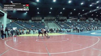 197 lbs Cons. Round 1 - Joseph Cowger, WVU Tech (W.Va.), WV vs Gaje Glavan, Cornerstone