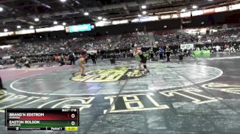 98 lbs 3rd Place Match - Easton Rolson, Riverton vs Brand`n Edstrom, Madison