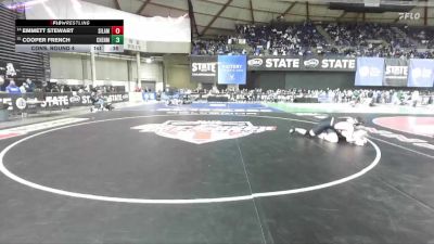 Boys 3A 190 lbs Cons. Round 4 - Emmett Stewart, Silas vs Cooper French, Cheney