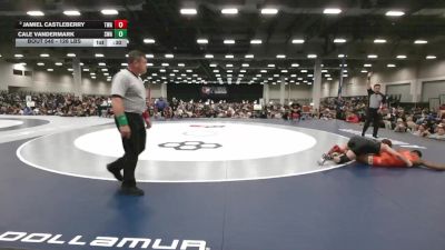 126 lbs 3rd Place Match - Cale Vandermark, Sebolt Wrestling Academy vs Jamiel Castleberry, The Wrestling Academy