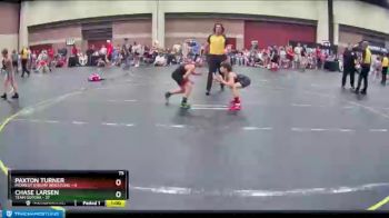 75 lbs Round 2 (6 Team) - Chase Larsen, Team Gotcha vs Paxton Turner, Midwest Xtreme Wrestling