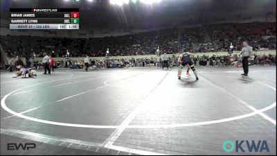 155 lbs Round Of 16 - Briar James, Sallisaw Takedown Club vs Garrett Lynn, Shelton Wrestling Academy