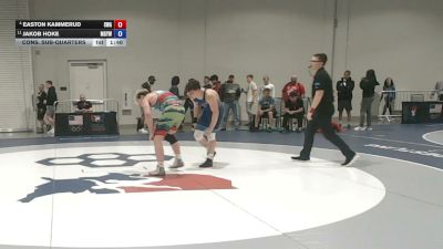 80 kg Cons. Sub-quarters - Easton Kammerud, Sarbacker Wrestling Academy vs Jakob Hoke, MVKWA Graham Youth Wrestling Club