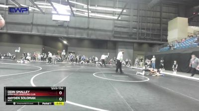 70 lbs Cons. Semi - Hayden Soloman, WTC vs Odin Smalley, Open Mats Wrestling Club