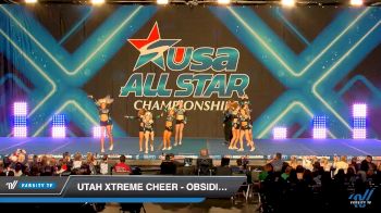 Utah Xtreme Cheer - Obsidian [2019 Senior Restricted Coed 5 Day 2] 2019 USA All Star Championships