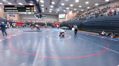 138 lbs Cons. Round 1 - Landon Reyes, McKinney Boyd vs Jackson Safir, Richardson Pearce