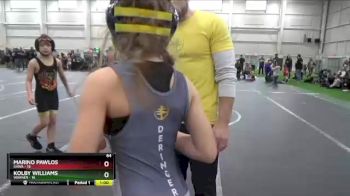 64 lbs Round 5 (10 Team) - Marino Pawlos, SHWA vs Kolby Williams, Warner