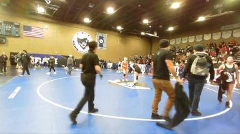 125 lbs 3rd Place Match - Shenen ONeil, Marina vs Emma Garrett, Atascadero