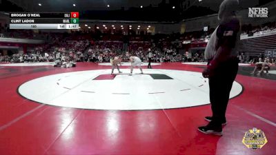 165 lbs Semifinals (8 Team) - Brogan O`Neal, SALINA vs Clint Ladon, MARLOW