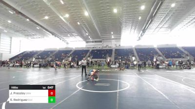 116 lbs 2nd Place - Josiah Pressley, Grindhouse WC West vs Santiago Rodriguez, Silverback WC