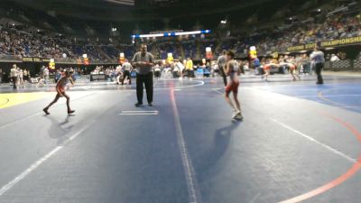 65 lbs Consy 2 - Max Mingee, Littlestown vs Ari Brown, Oxford