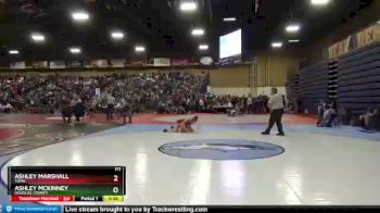 111 lbs Champ. Round 1 - Ashley McKinney, Douglas County vs Ashley Marshall, Yuma