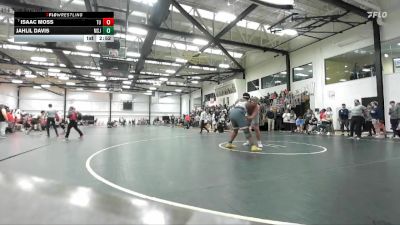 285 lbs Champ. Round 2 - Isaac Moss, Trine University vs Jahlil Davis, Mount St. Joseph