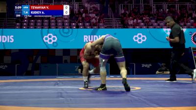 65 kg Qualif. - Vazgen Tevanyan, Armenia vs Abdulmazhid Kudiev, Tajikistan