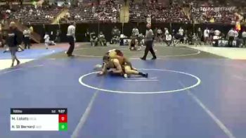 160 lbs Round Of 64 - Marcus Lobato, Team So-Cal vs Nate St Bernard, Team Inferno