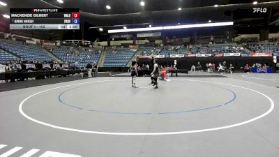 103 lbs Champ. Round 1 - Erin Hikiji, University Of Providence vs Mackenzie Gilbert, Waldorf