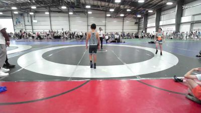 95 lbs Round Of 32 - Marino Pawlos, TDWC Minions Blue - EL vs Matthew Martinez, Roundtree Wrestling Academy - EL