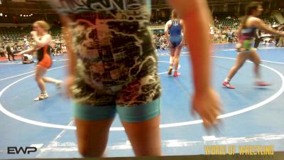 Rr Rnd 3 - Kaylee's Thompson, Maize Wrestling Club vs Lyla Hensen, Hudson Wrestling Club