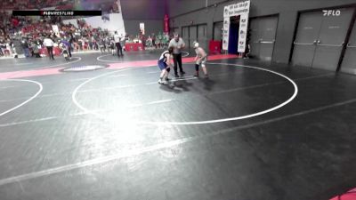 120 lbs Cons. Round 1 - Malechai Singer, Nicolet Knights Wrestling Club vs Waylon Wolfe, Iowa-Grant Wrestling Club