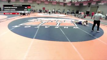 197 lbs Cons. Round 3 - Hunter Coons, Wisconsin-Whitewater vs Spencer Watson, Wabash