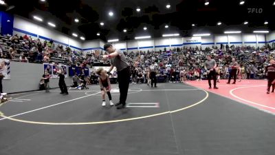 46 lbs Quarterfinal - Jentzen Kraus, Woodward Youth Wrestling vs Broox Wilkerson, Carl Albert