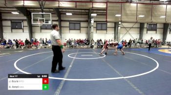 197 lbs Round Of 32 - Joe Boyle, Springfield vs Brice Retell, Maine Maritime Academy (NCAA)