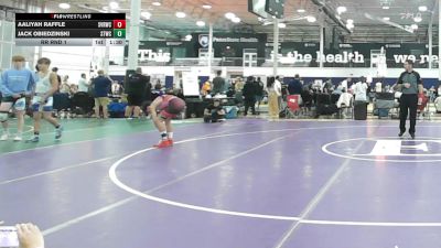 115 lbs Rr Rnd 1 - Aaliyah Raffle, Steel Valley Renegades - MS vs Jack Obiedzinski, Shore Thing WC - MS