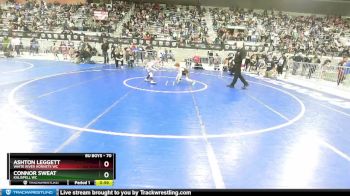 70 lbs Round 1 - Connor Sweat, Kalispell WC vs Ashton Leggett, White River Hornets WC