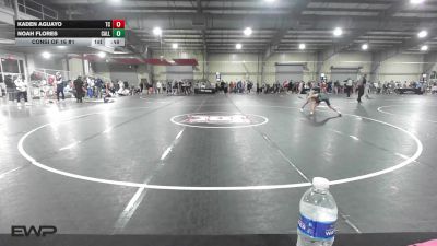 89 lbs Consi Of 16 #1 - Kaden Aguayo, Team Champs vs Noah Flores, Callan Wrestling Academy