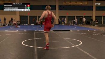 184 lbs C Of 16 #2 - Caleb Roe, Northern Illinois vs Kole Mulhauser, Princeton
