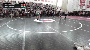 285 lbs Semifinal - Jack Disharoon, Tri-County vs Jacob Desilets, Hopkinton