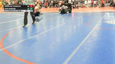 145 lbs Round Of 128 - Abdullah Peterson, MA vs Jack Kancler, NC