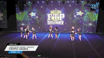 Cheer Sport Sharks - Toronto - Cryptic Sharks [2025 L1 - U16 Day 1] 2025 Feel The Power