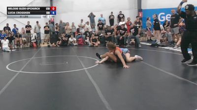 61 lbs Rr Rnd 5 - Melodie Guzik-Upchurch, Cordoba Trained - W vs Lucia Crossken, Wyoming Seminary - W